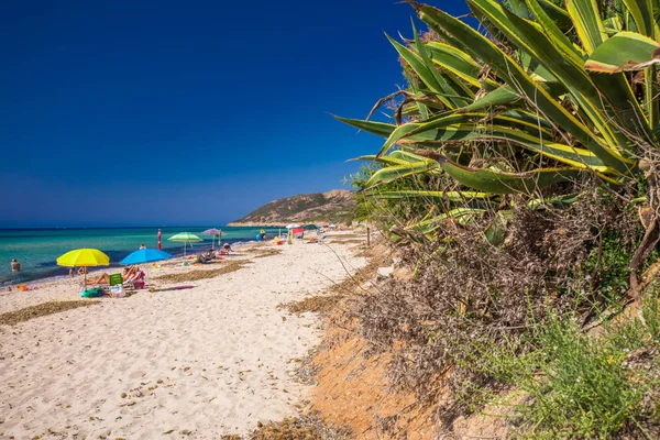 Santa Margherita di Pula beach — Stock Photo, Image