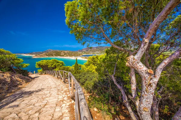 Plage de Sa Colonia au soleil — Photo