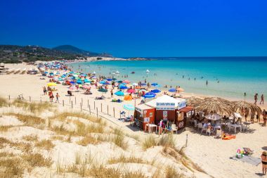 Su Giudeu beach, Chia, Sardunya