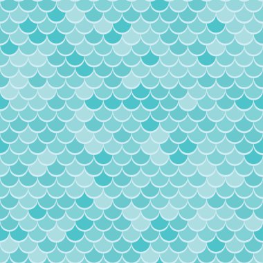 Deniz konulu geometrik desen