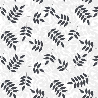 Yapraklı kusursuz desen