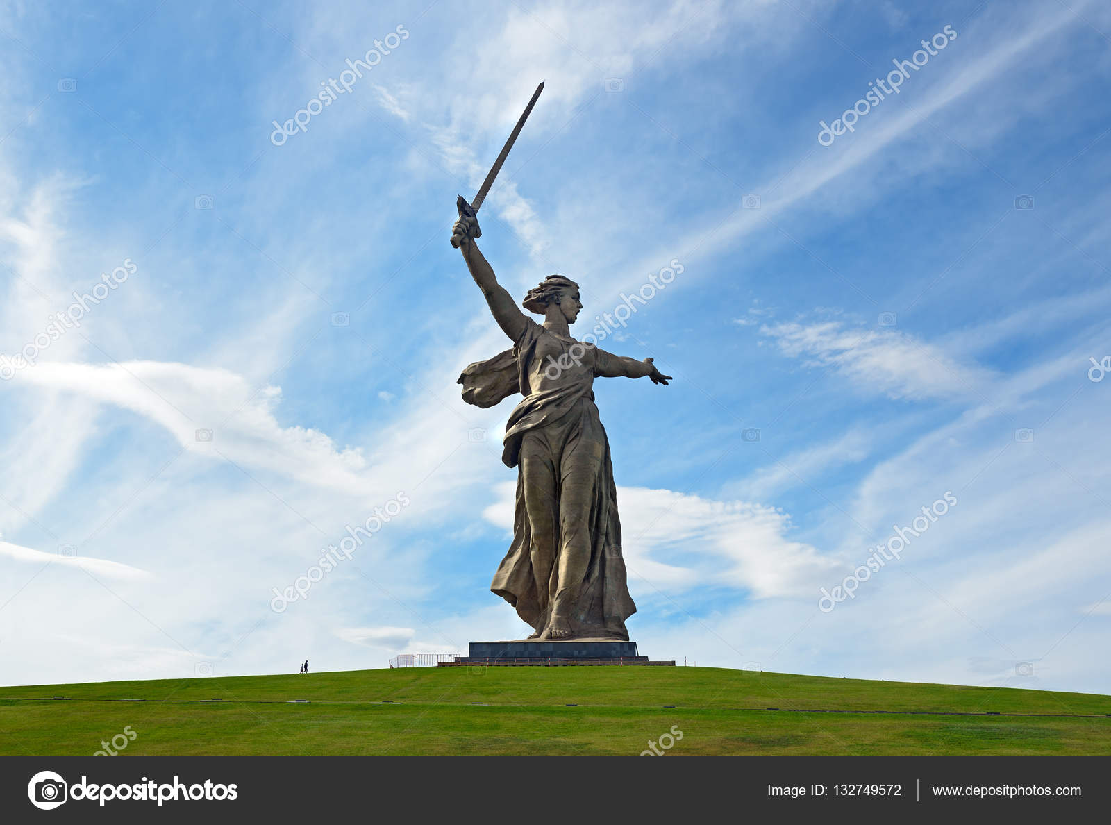 Motherland Calls Monument Memorial Complex Mamayev Kurgan In