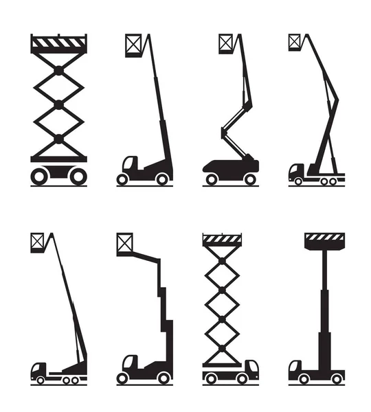 Industriële gereedschappen van tillen — Stockvector