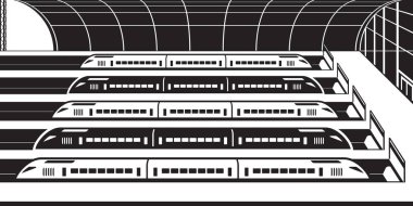 Yüksek hızlı tren tren istasyonu