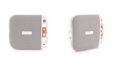 Beyaz Bluetooth sözcü