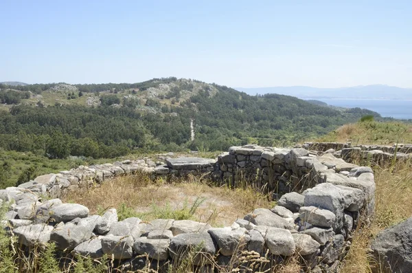 Bergfestung in Cangas — Stockfoto