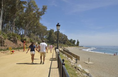 Marbella beach Promenade