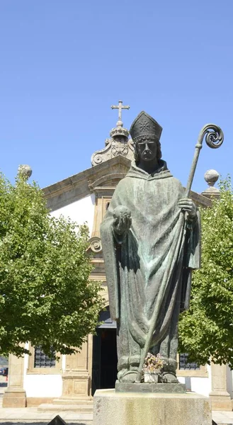 Staty av San Teotónio — Stockfoto
