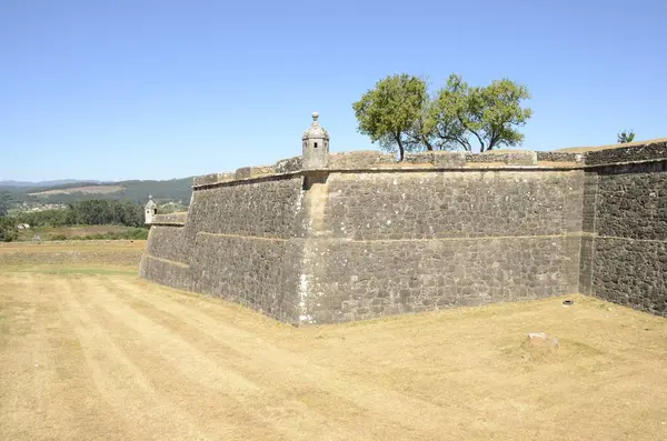 요새의 수 비 벽 — 스톡 사진