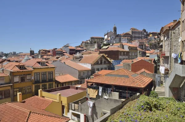 Widok na stary Porto — Zdjęcie stockowe