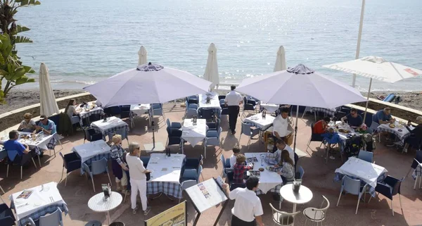 Restaurant in der Nähe vom Meer — Stockfoto