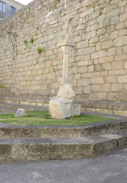 Sculpture of the archbishop Lago Gonzalez — Stock Photo, Image