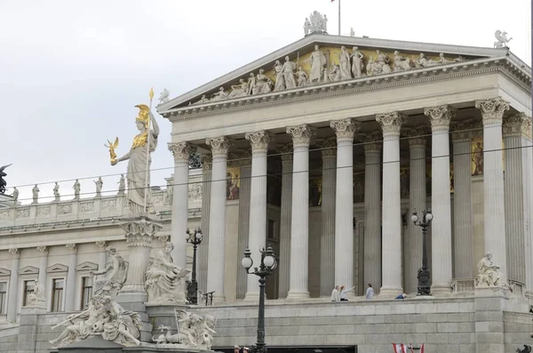 Budynek parlamentu austriackiego — Zdjęcie stockowe