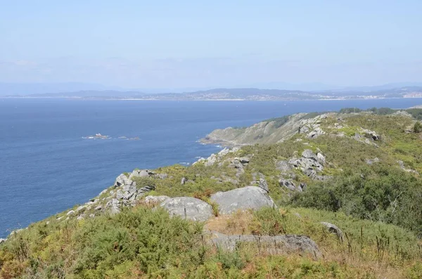 Vista de la costa gallega — Foto de Stock