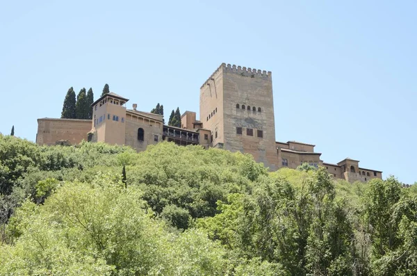 Utsikt över Alhambra — Stockfoto