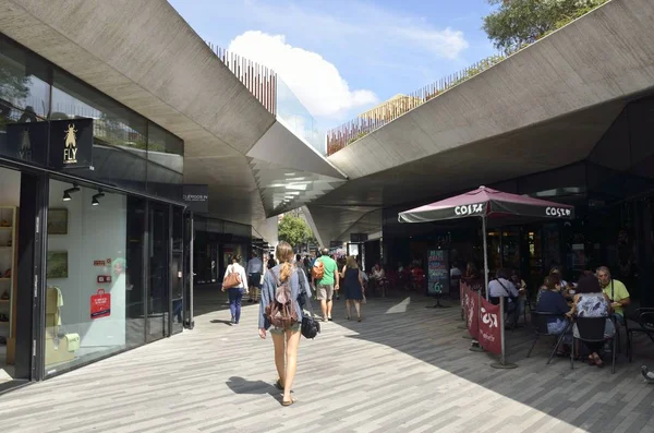 Przejście z centrum comercial — Zdjęcie stockowe