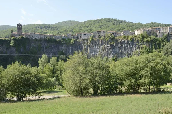 Castellfollit de la Roca — Fotografia de Stock