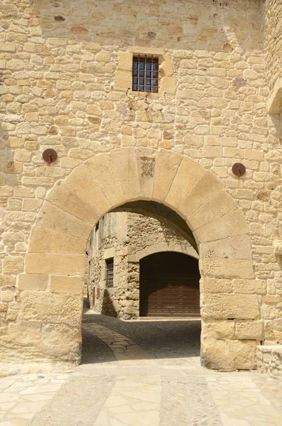 Arco de pedra medieval — Fotografia de Stock