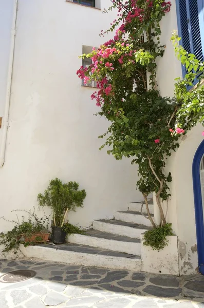 Picturesque place in Mediterranean villag — Stock Photo, Image