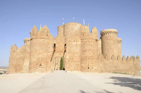 Mittelalterliche Burg von Kastilien — Stockfoto