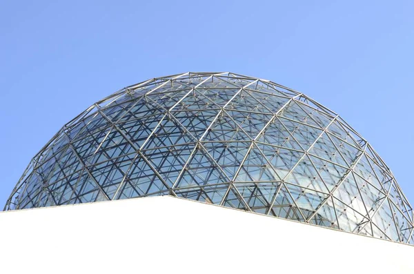 Circular crystal skylight — Stock Photo, Image