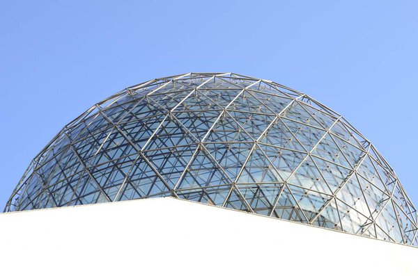 Circular crystal skylight