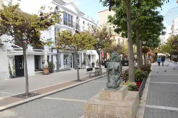 Boulevard in Estepona — Stock Photo, Image