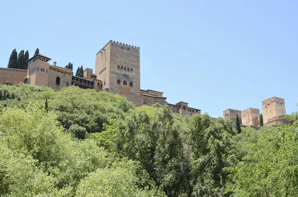 Alhambra i granada — Stockfoto