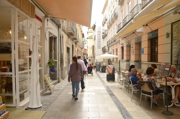 Granada eski kasaba sokağa — Stok fotoğraf