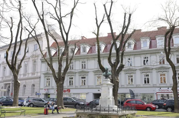 Plaza in Graz — Stock Photo, Image
