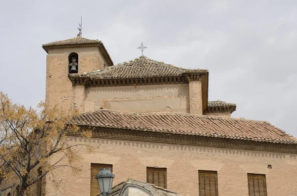Kościół Świętego Krzysztofa w Granada — Zdjęcie stockowe