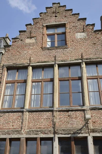 Edificio nel centro storico di Gand — Foto Stock