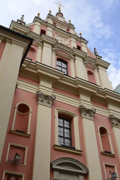 Kościół Jezuitów w Warszawie — Zdjęcie stockowe