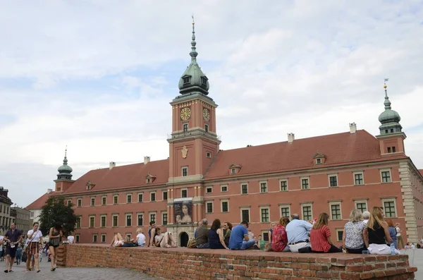 Warszawa zamek — Zdjęcie stockowe