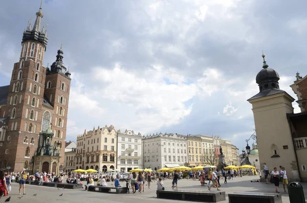 Piazza del Marchetto di Cracovia — Foto Stock