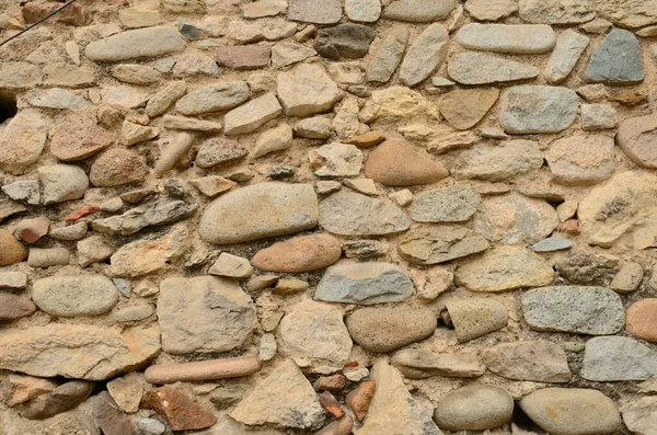 Stone Wall Medieval City Girona Catalonia Spain — Stock Photo, Image