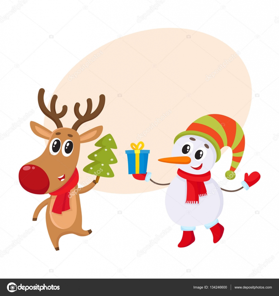 Dnowman en sombrero y manoplas con renos de Navidad en bufanda vector, gráfico vectorial © Sabelskaya imagen #134246600 Dnowman en sombrero y manoplas con renos de Navidad en bufanda vector, gráfico vectorial © Sabelskaya imagen #134246600