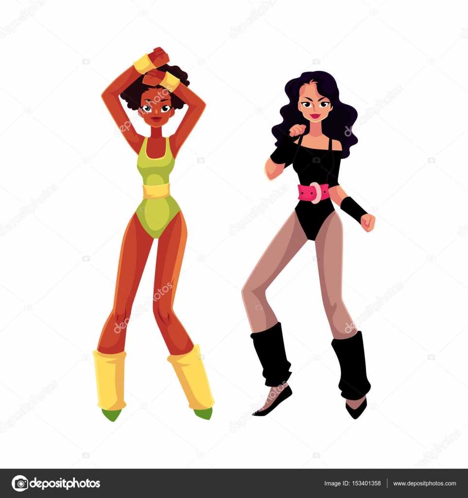 retro aerobic outfit