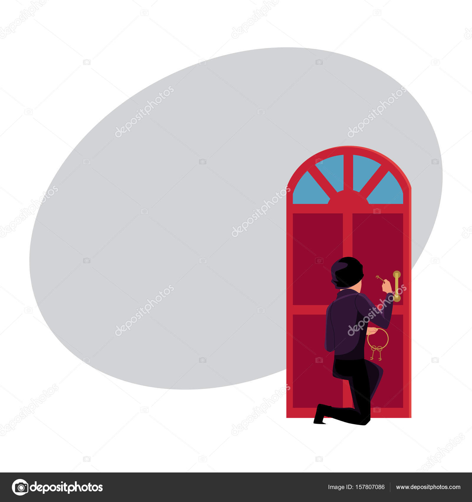Resultado de imagem para invadir casa ilustração