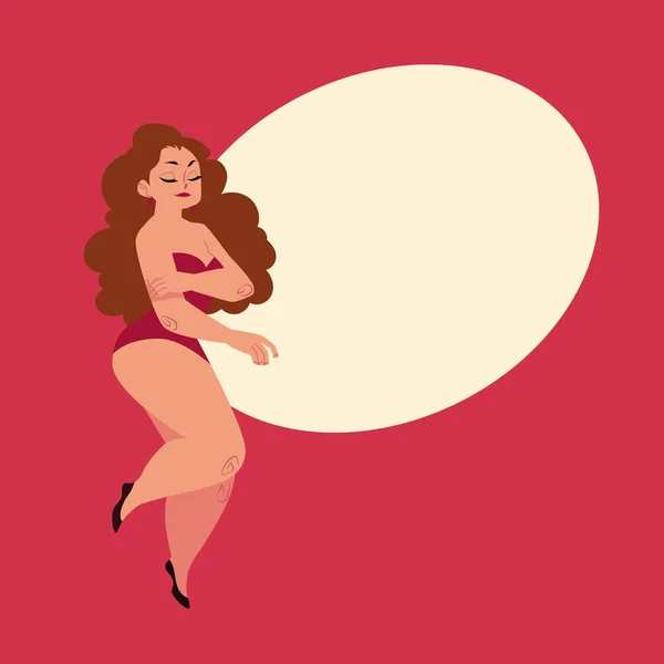 Sexy thick old curvy woman