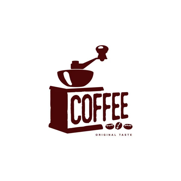 Vektor Kaffeemühle, Mühle flache Symbol isoliert — Stockvektor