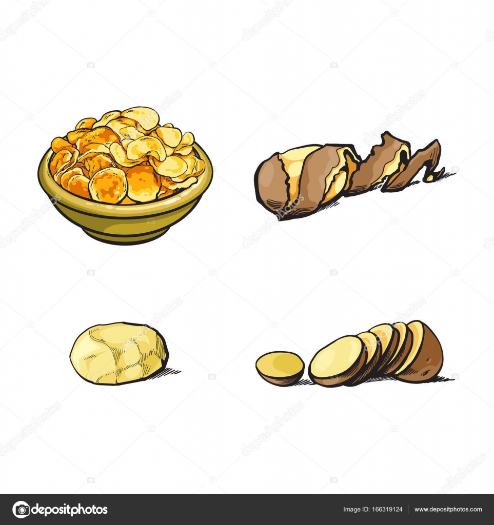 Patates Kabuğu Cips Patates Kabuğu Cips