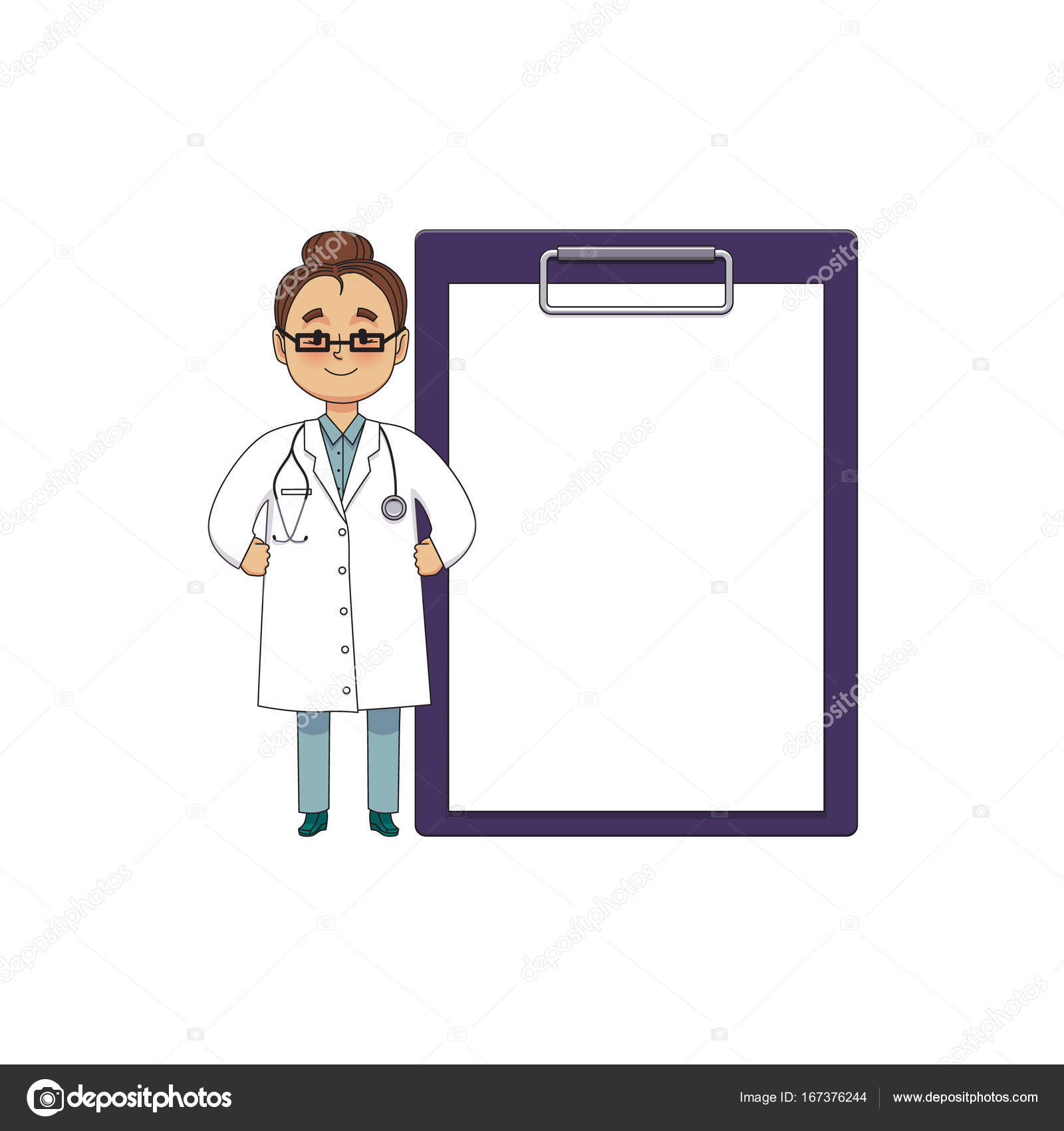 A Male Doctor with Long Hair in a Medical Gown Writes on Paper on a  Clipboard. Stock Video - Video of healthcare, office: 209328237