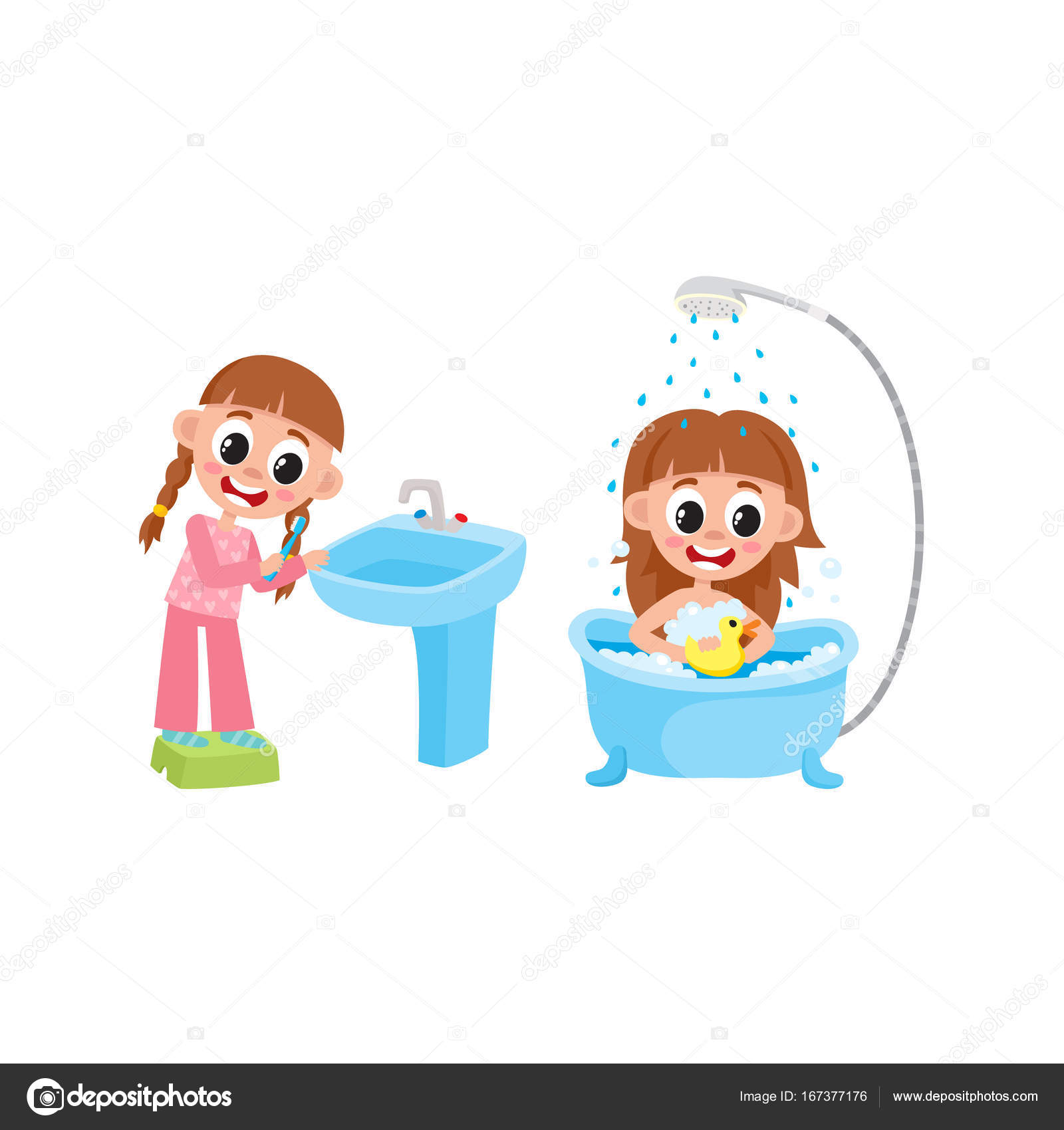 Kendi eller için bir yıkama standı Kendi eller için bir yıkama standı