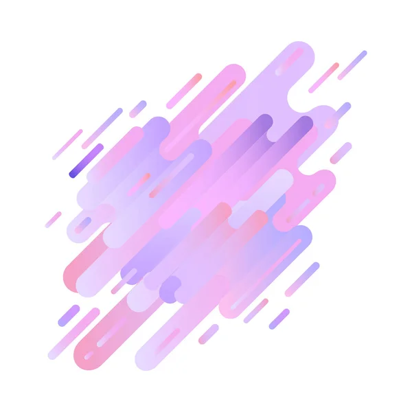 Glitch effekt bakgrund med digital distorsion rader i trendiga ultra violett färg. — Stock vektor