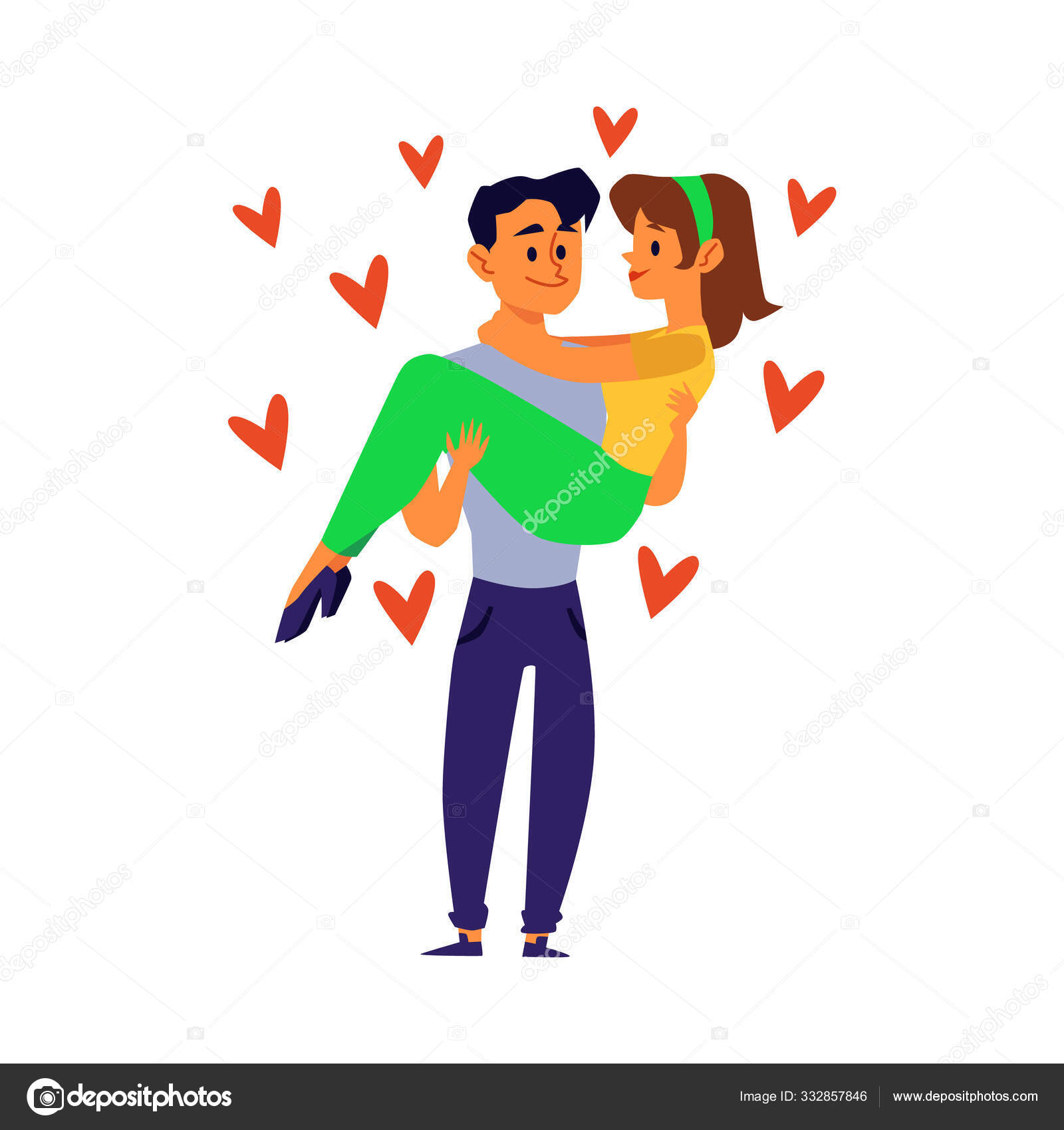Happy Couple In Love Cartoon Man Holding Woman In His Arms Stock Vector Image By C Sabelskaya Happy Couple In Love Cartoon Man Holding Woman In His Arms Stock Vector Image By C Sabelskaya