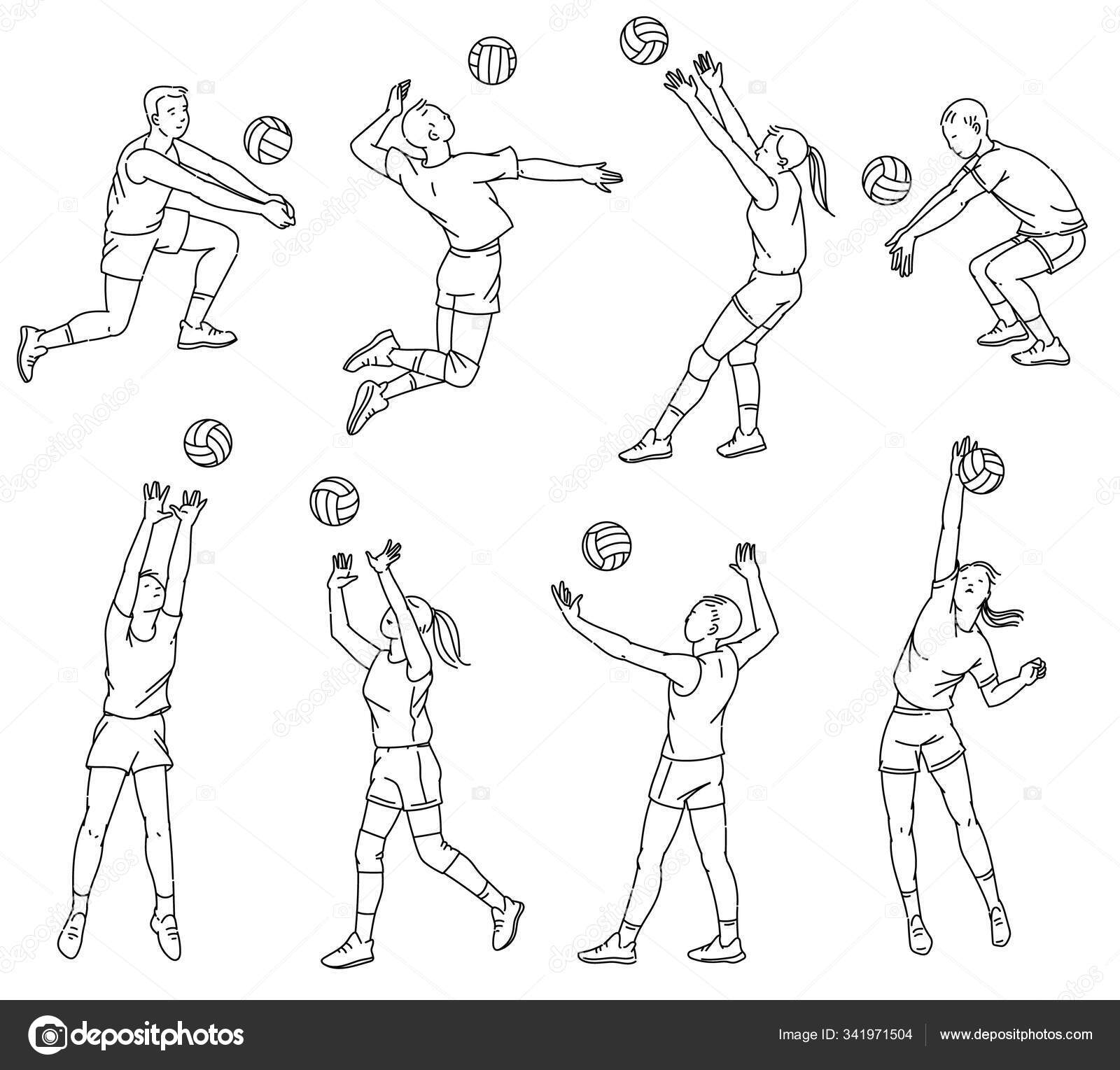 How to Draw a Volleyball - Easy Drawing Tutorial For Kids