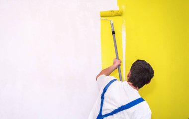 Ressam kullanım boya silindiri