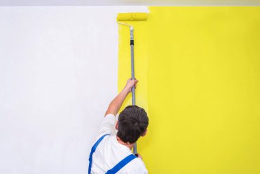 Ressam kullanım boya silindiri
