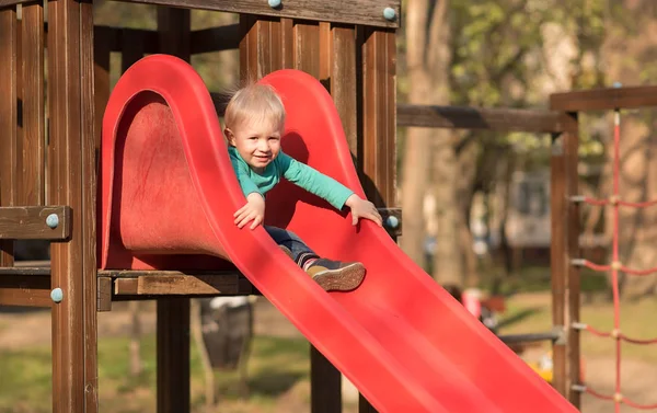 Adorable child in the playground — Stock Photo, Image